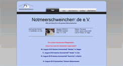 Desktop Screenshot of notmeerschweinchen.de